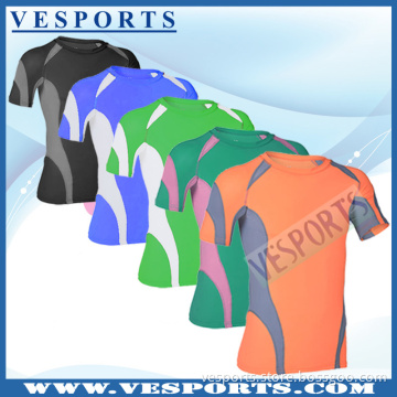 Custom Compression Wear Short Sleeve Compression Shirts
